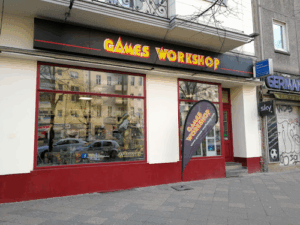 Der Firmenname ist Warhammer
