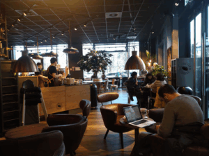 Der Firmenname lautet Espresso House