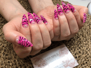 Der Firmenname lautet Usa Nails