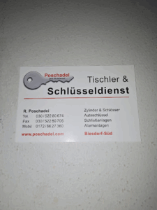 Fahrzeug-Schlüsseldienst Poschadel